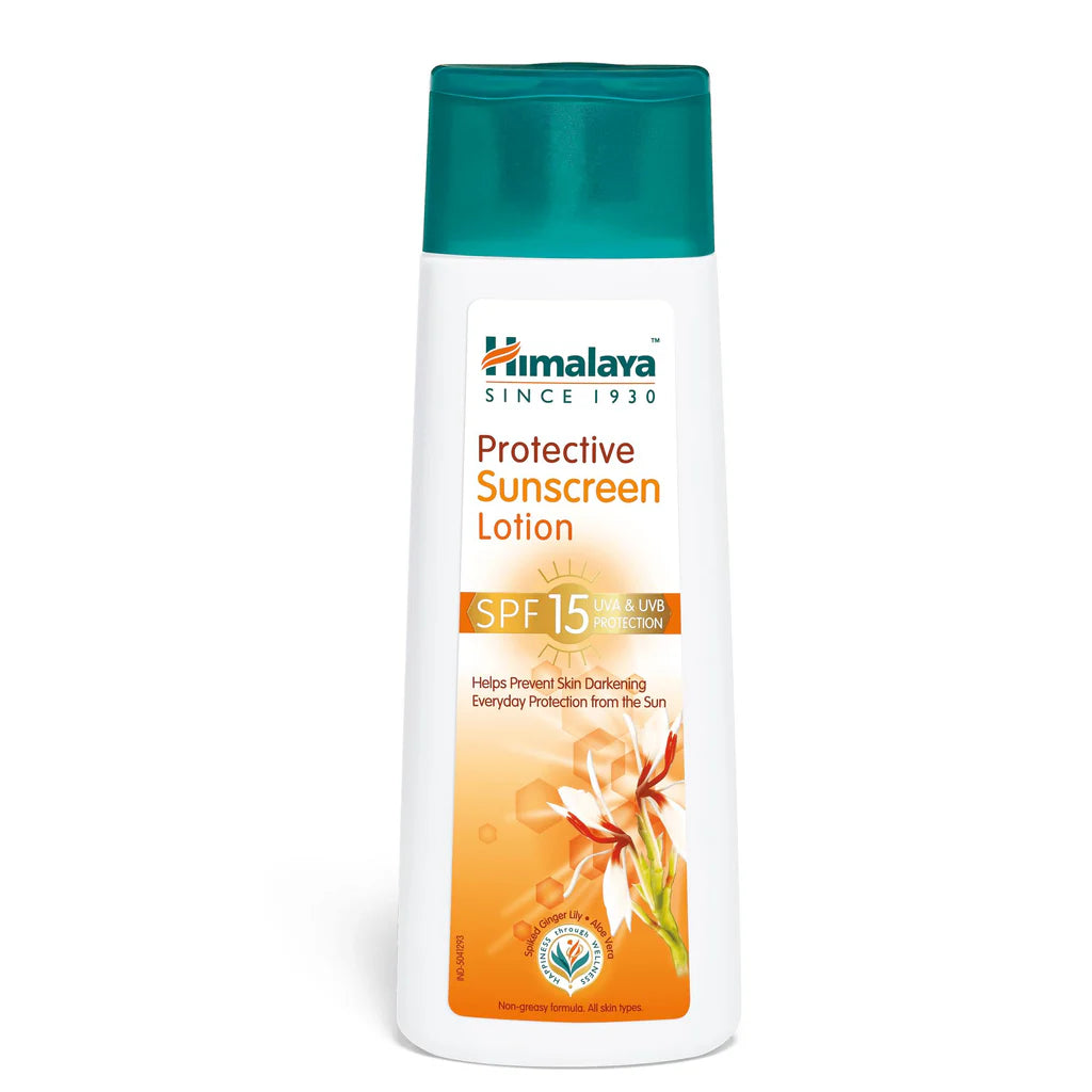 Himalaya Herbal Ayurvedic Personal Skin Care Schützender Sonnenschutz verhindert Hautverdunkelung und kontrolliert vorzeitige Hautalterung Lotion