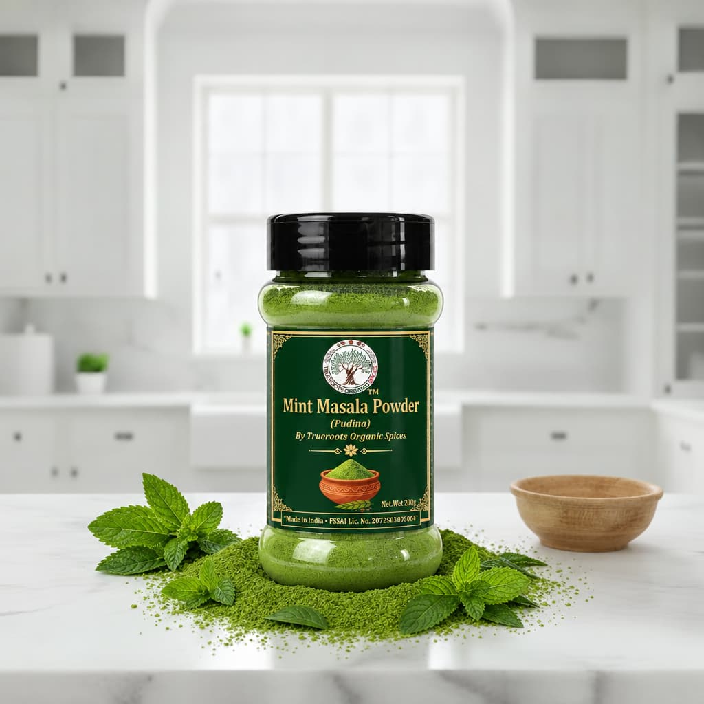 Trueroots Organic Spices Mint (Pudina) Masala Powder