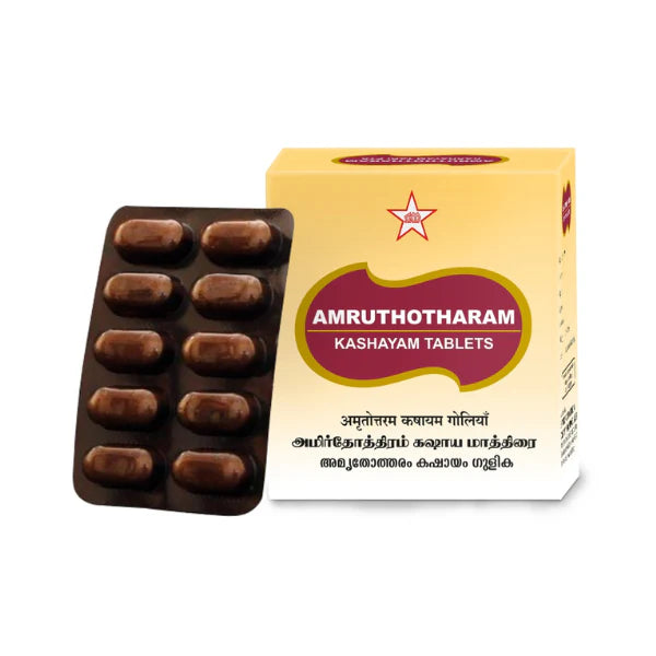 Skm Ayurveda Amruthotharam Kashayam 100 & 500 Tablets